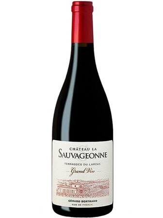 Вино Шато Ла Соважон / Chateau La Sauvageonne, Gerard Bertrand, червоне сухе 0.75л