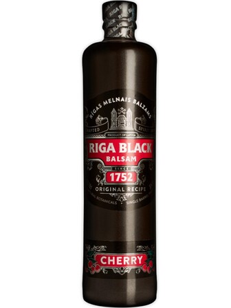 Біттер Ризький Чорний Бальзам, Вишня / Riga Black Balzam, Cherry, 30%, 0.7л