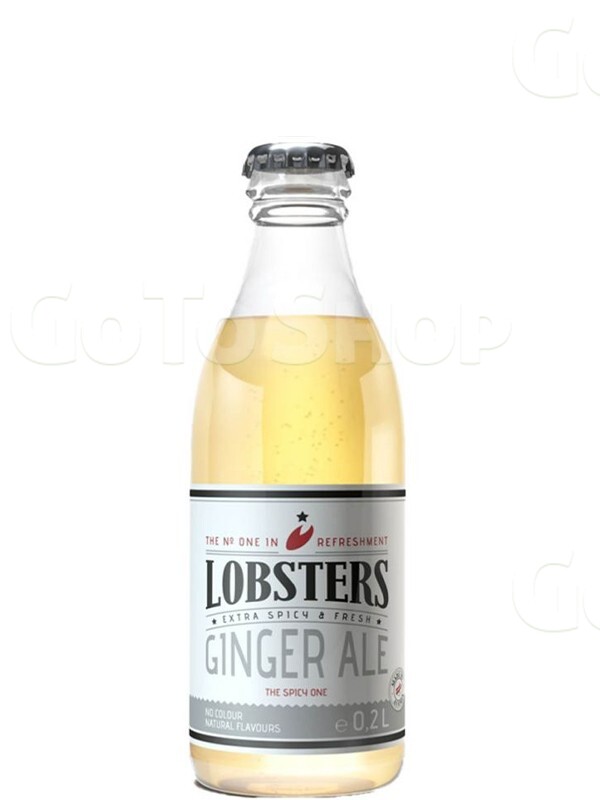 Напій газований Лобстерс, Імбирний Ель / Lobsters, Ginger Ale, 0.2л