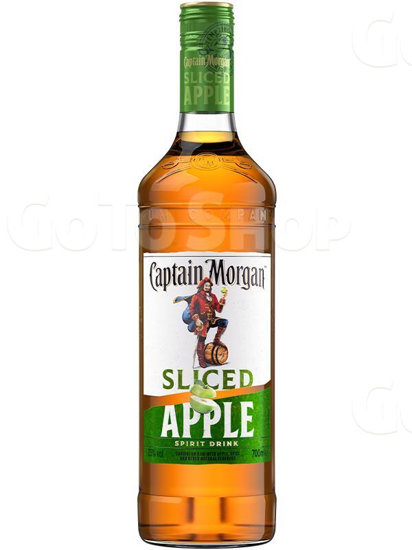 Ромовий напій Капітан Морган, Слайсед Еппл / Captain Morgan, Sliced Apple, 25%, 0.7л