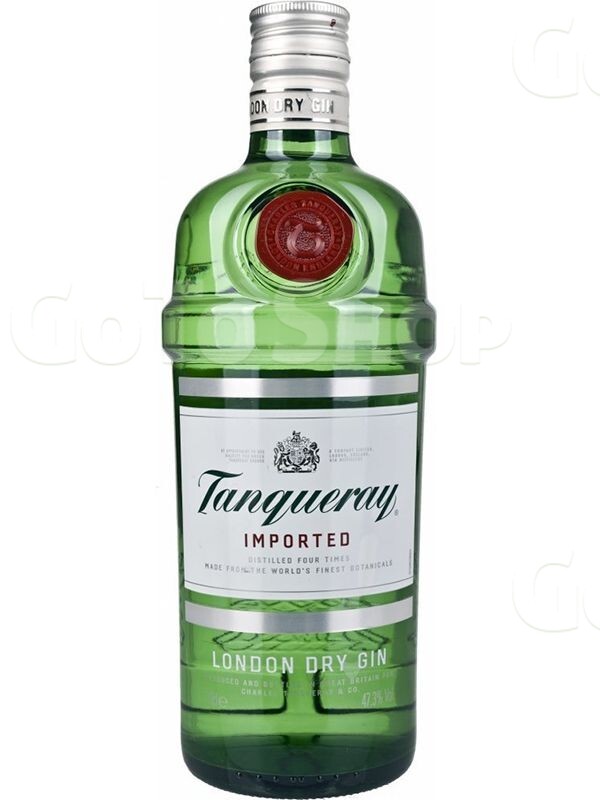 Джин Танкерей, Лондон Драй Джин / London Dry Gin, Tanqueray, 47.3%, 1л