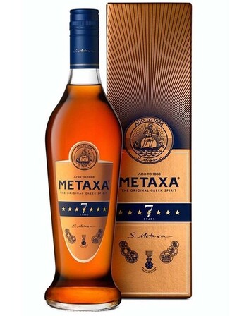 Бренді Метакса / Metaxa, 7 років, 40%, 0.7л, в коробці