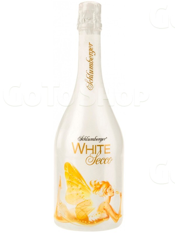 Ігристе вино Шлюмбергер, Уайт Секко / Schlumberger, White Secco, біле сухе 0.75л