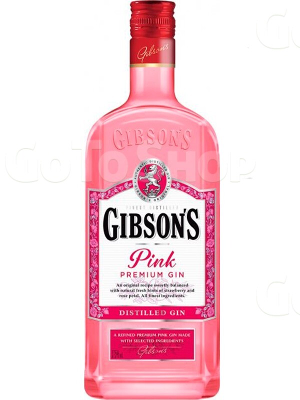 Джин Гібсонс Пінк / Gibsons Pink, 37.5%, 1л