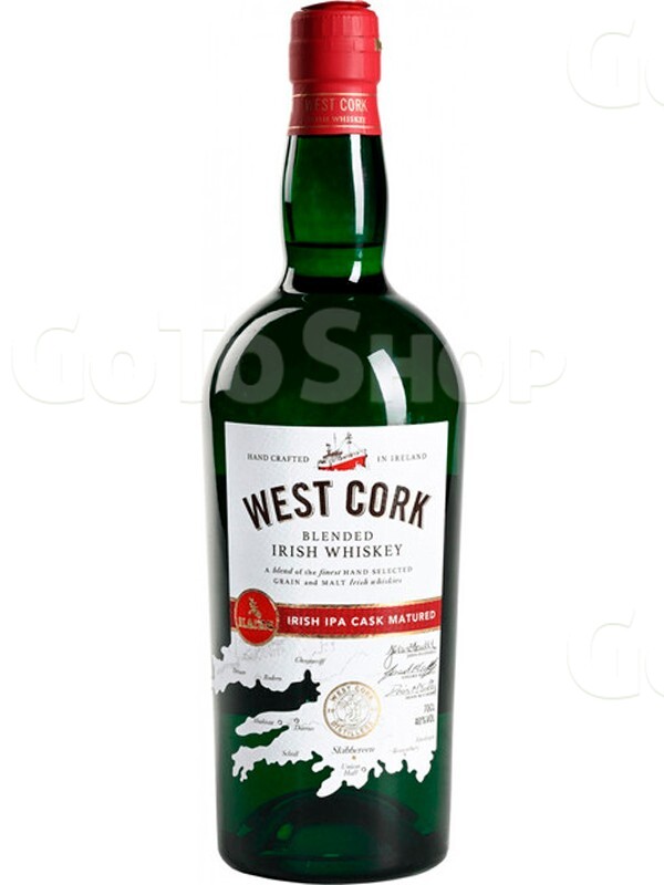 Віскі Вест Корк, ІПА Каск / West Cork, IPA Cask, 40%, 0.7л