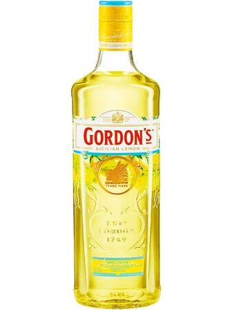 Джин Гордонс Сицилійський Лимон / Gordon's Sicilian Lemon, 37.5%, 0.7л