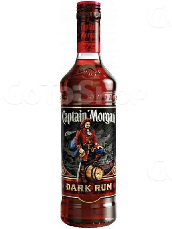 Ром Капітан Морган, Дарк / Captain Morgan, Dark, 3 роки, 40%, 0.5л