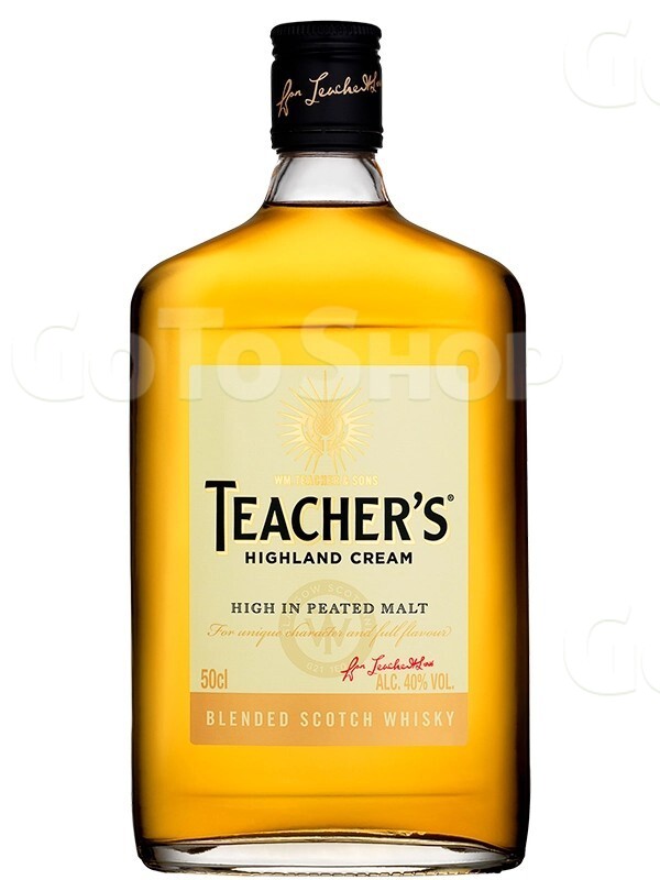 Віскі Тічерс, Хайленд Крем / Teacher&#039;s, Highland Cream, 40%, 0.5л