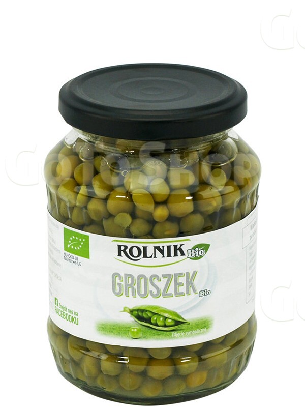 Горошок зелений консервований, Rolnik, 370мл
