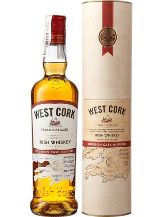 Віскі Вест Корк, Бленд, Бурбон Каск / West Cork, Blended, Bourbon Cask, 40%, 0.7л