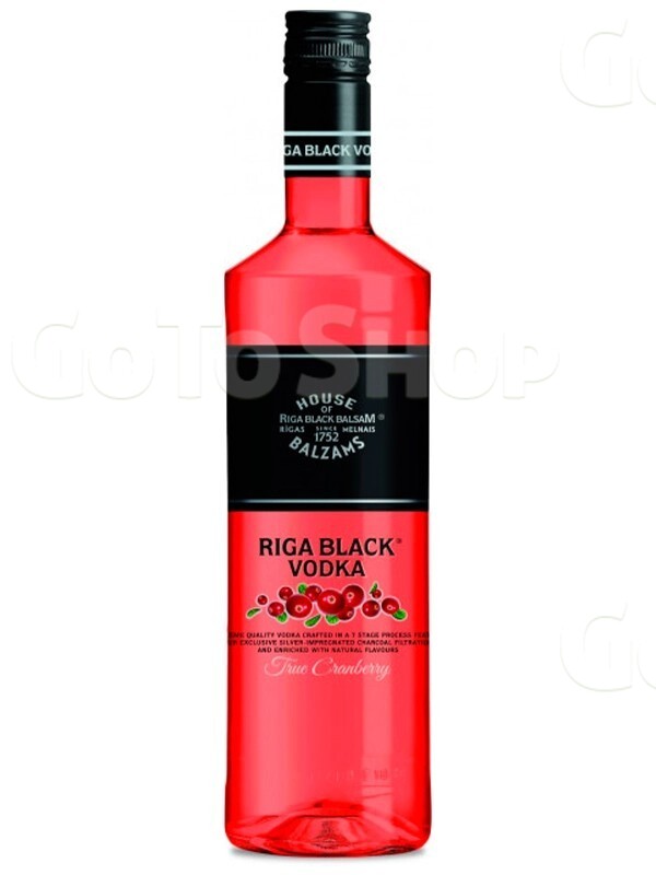 Горілка Рига Блек, Тру Кранберрі / Riga Black, True Cranberry, 37.5%, 0.7л
