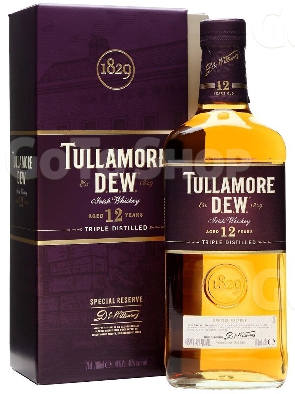 Віскі Тюлламор Дью / Tullamore Dew, 12 років, 40%, 0.7л, в подарунковій коробці