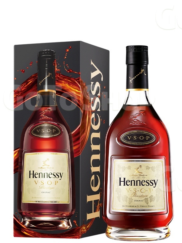 Коньяк Хеннессі / Hennessy, VSOP, 40%, 0.35л, в коробці