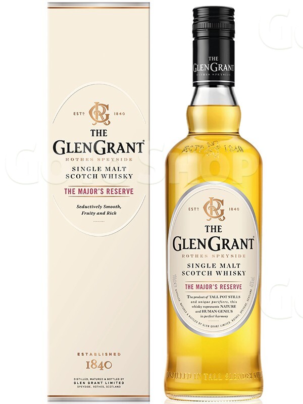 Віскі Глен Грант Меджорс Резерв / The Glen Grant Major&#039;s Reserve, 5 років, 40%, 1л, в коробці