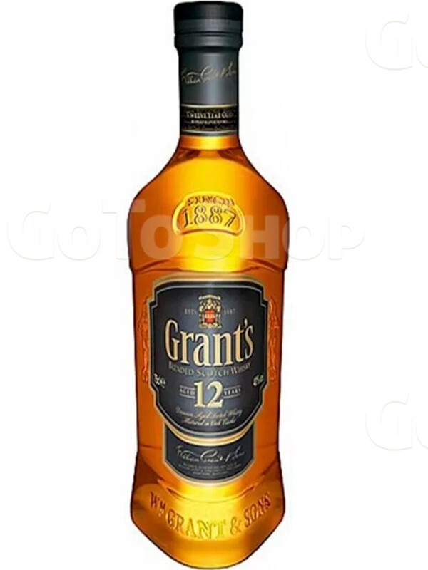 Віскі Грантс / Grant&#039;s, 12 років, 40%, 0.75л