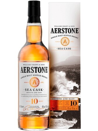 Віскі Аерстоун, Сі Каск / Aerstone, Sea Cask, 10 років, 40%, 0.7л, в коробці