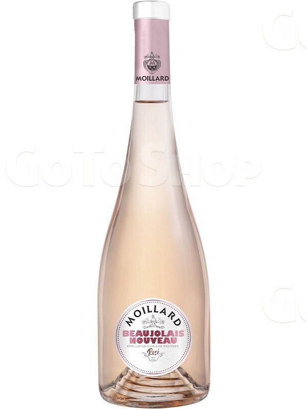 Вино Божоле Нуво Розе / Beaujolais Nouveau Rose, 2023, Moillard, рожеве сухе 0.75л