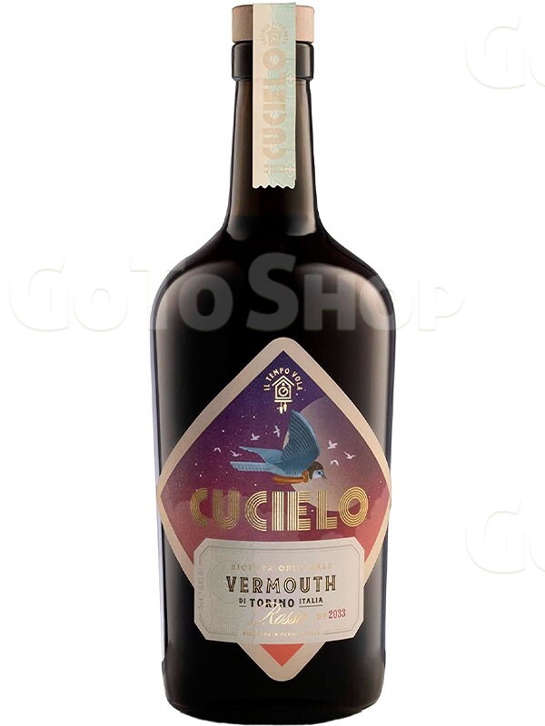 Вермут Россо / Rosso, Cucielo Vermouth di Torino, червоне солодке, 16.8%, 0.75л