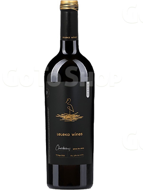 Вино Шардоне Резерв / Chardonnay Reserve, Leleka Wines, біле сухе 0.75л