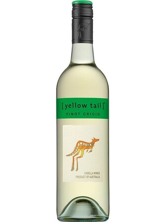 Вино Піно Гріджио / Pinot Grigio, Yellow Tail, біле сухе 11.5% 0.75л