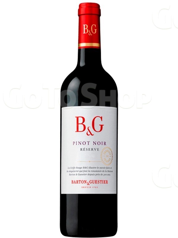 Вино Піно Нуар / Pinot Noir, Barton &amp; Guestier, червоне сухе 11.5% 0.75л