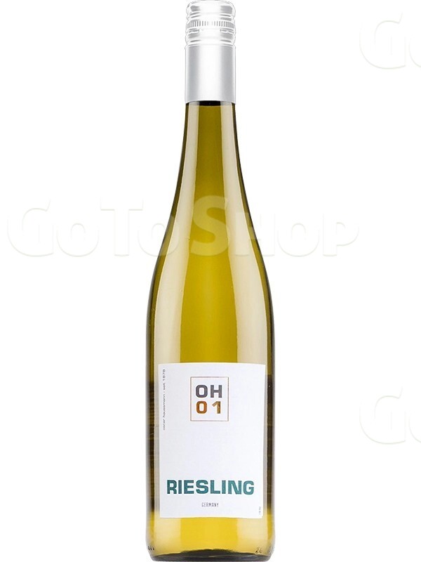 Вино Рислінг / Riesling, Oscar Haussmann, біле напівсолодке 0.75л