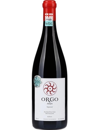 Вино Сапераві / Saperavi, Orgo, червоне сухе 0.75л
