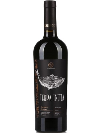 Вино Сапераві Квеврі / Saperavi Qvevri, Terra Initia, червоне сухе 0.75л