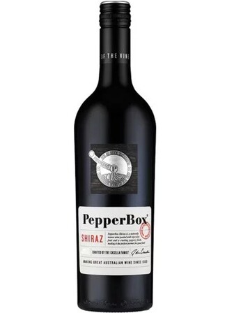 Вино Шираз, Пепер Бокс / Shiraz, Pepper Box, Yellow Tail, червоне напівсухе 0.75л