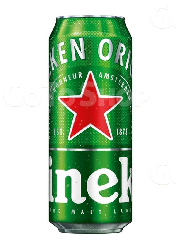 Пиво Хайнекен / Heineken, ж/б, 5%, 0.5л