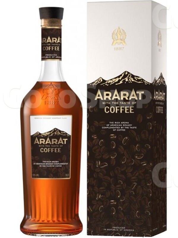 Бренді Арарат Кава / ArArAt Coffee, 30%, 0.5л