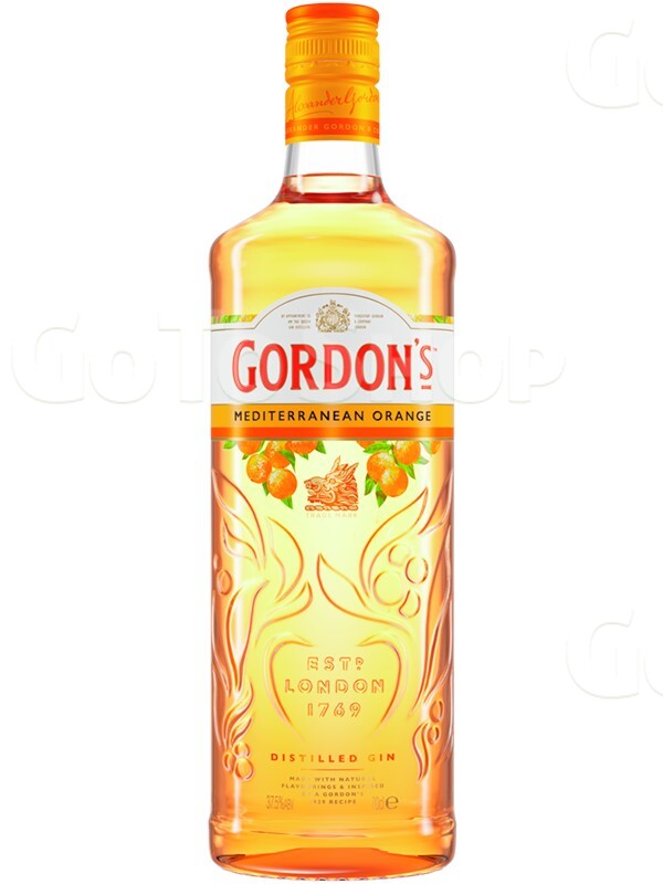 Джин Гордонс Середземноморський Апельсин / Gordon&#039;s Mediterranean Orange, 37.5%, 0.7л