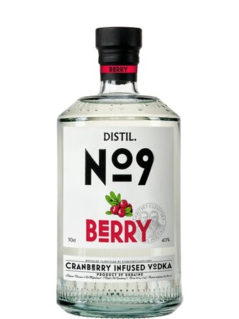 Горілка Дистил №9, Журавлина / Distil №9, Cranberry, 40%, 0.5л