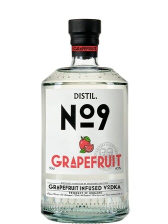 Горілка Дистил №9, Грейпфрут / Distil №9, Grapefruit, 40%, 0.5л