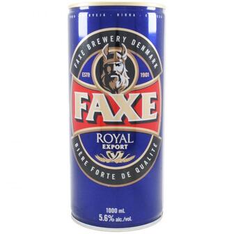 Пиво Faxe Royal Export світле фільтроване 1л