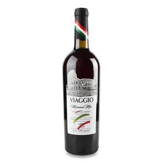 Вино Viaggio Mamma Mia червоне напівсолодке 0,75л