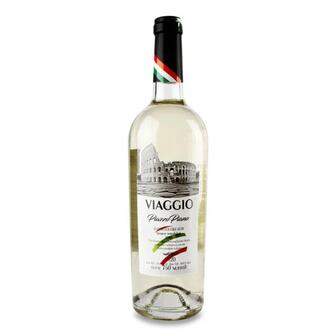 Вино Viaggio Piazzo Piano біле напівсолодке 0,75л