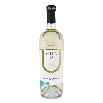Вино Villa UA Шардоне біле сухе 0,75л