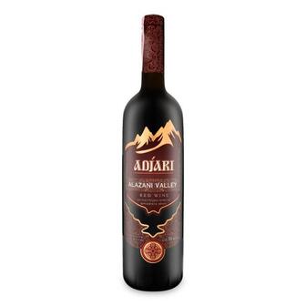 Вино Adjari Алазанська долина червоне напівсолодке 0,75л
