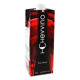 Вино Lamonarca Chevvino red dry 1л