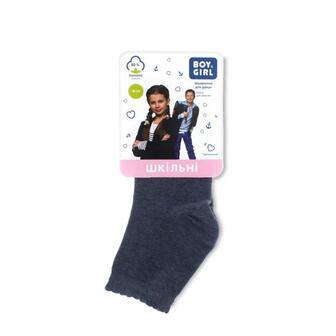 Шкарпетки для дівчинки Boy&Girl 413 світлий джинс р.18-20 1 пара