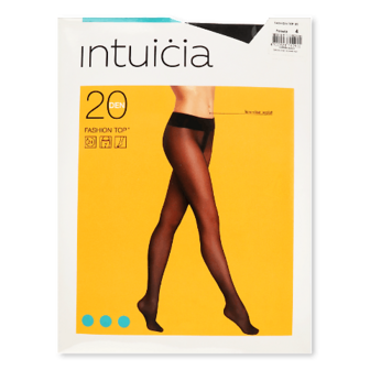 Колготки жіночі Intuicia Fashion Top 20 чорні р. 4 шт