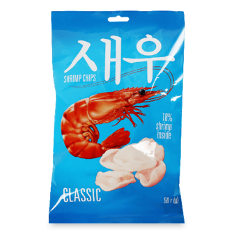 Чипси Shrips креветочн класичні 50г