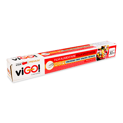 Плівка харчова viGO! Premium з перфорацією 30 м шт