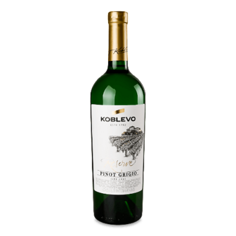 Вино Koblevo Reserve Pinot Grigio біле сухе 0,75л