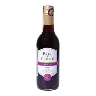 Вино Brise de France Merlot червоне сухе 12,5% 0,25л