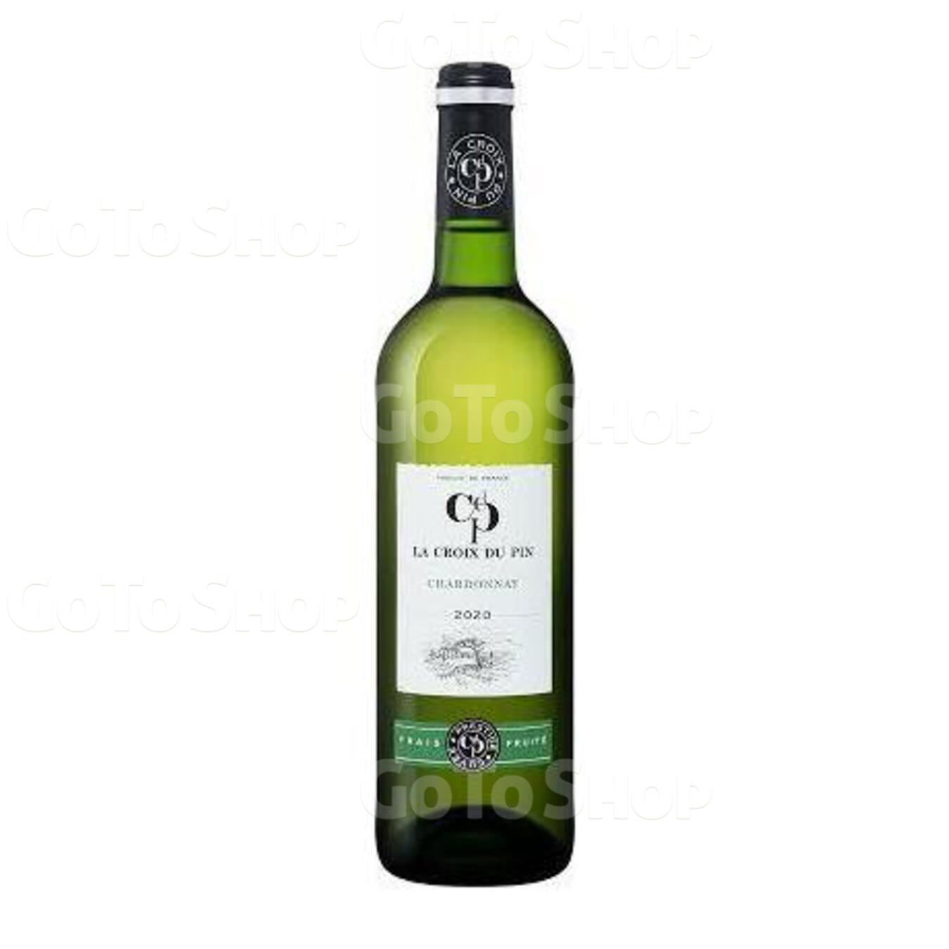 Вино La Croix du Pin Chardonnay біле сухе 13% 5л