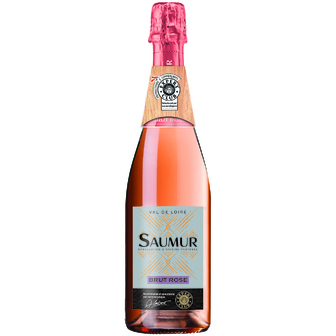 Вино ігристе Expert Club Saumur рожеве сухе 12% 0,75л