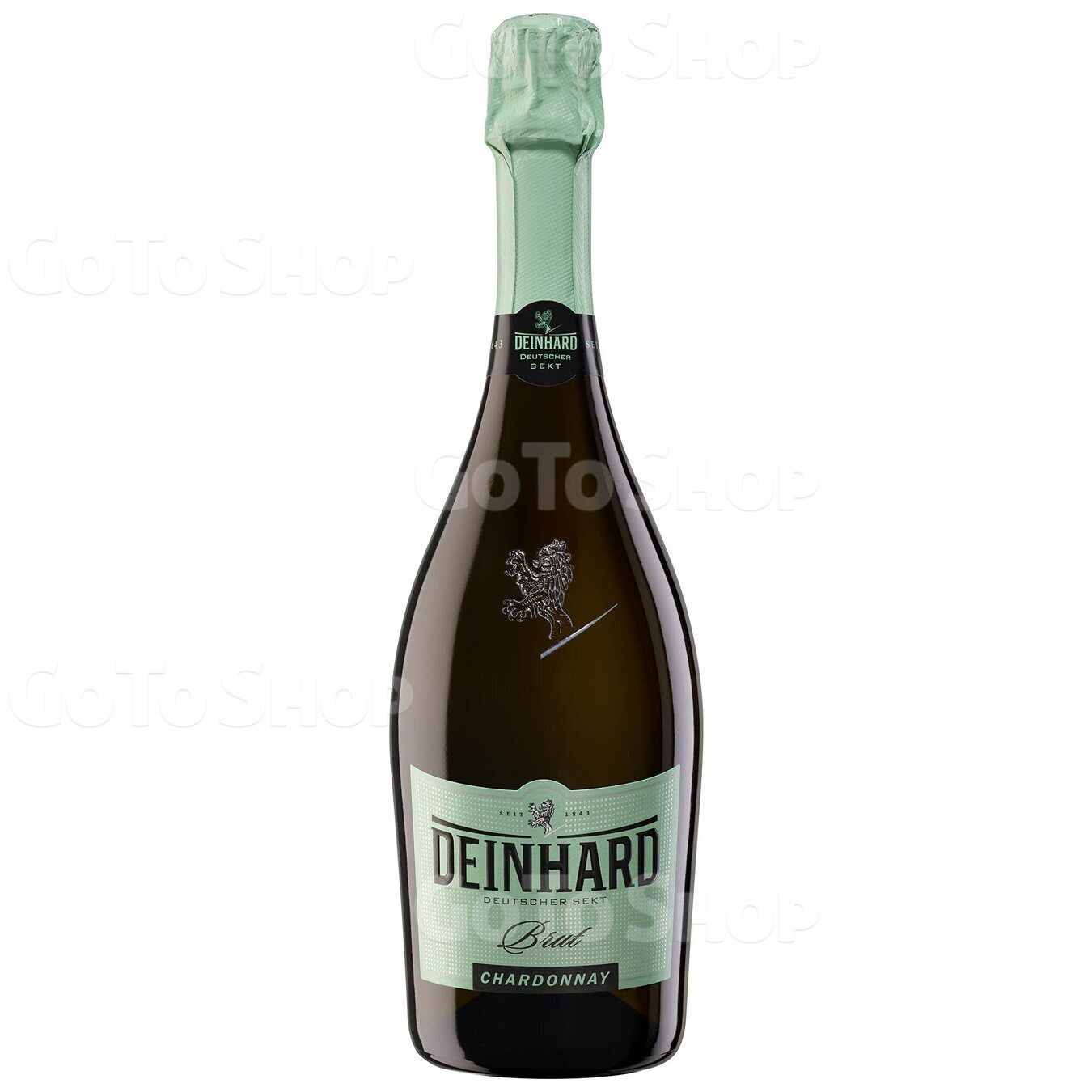 Вино ігристе Deinhard Chardonnay Sekt біле брют 12% 0,75л