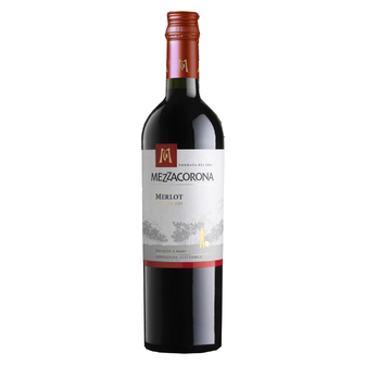 Вино Mezzacorona Merlot DOC червоне сухе 13% 0,75л